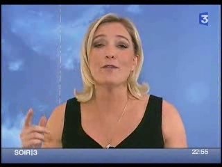 Marine soir3 veille du 13ème congrés du front national