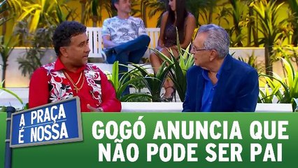 Paulinho Gogó anuncia que não pode ser pai