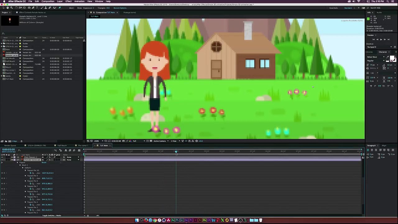 After Effects Tutorial: Easy 2D Animation