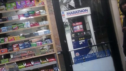 CLERK GETS THREATENED AT DETROIT GAS STATION