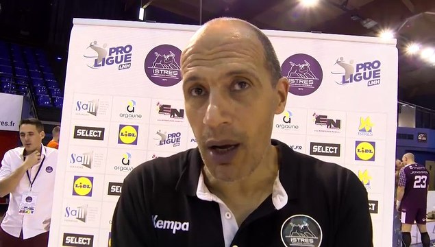 Benali Beghouach, entraîneur-adjoint Istres Provence Handball