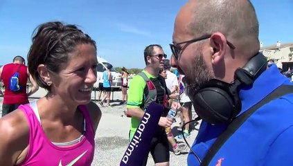Mallorie Marquet (54:21), troisième femme à terminer la course