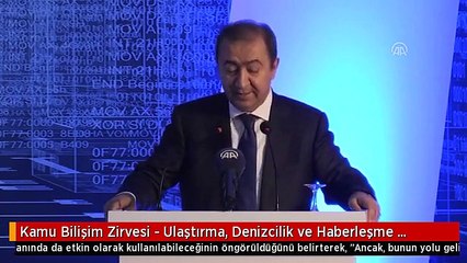 Kamu Bilişim Zirvesi - Ulaştırma, Denizcilik ve Haberleşme Bakanlığı Müsteşarı Aka