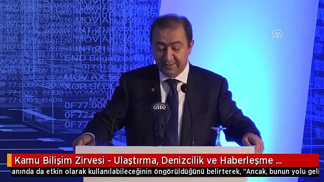 Kamu Bilişim Zirvesi - Ulaştırma, Denizcilik ve Haberleşme Bakanlığı Müsteşarı Aka