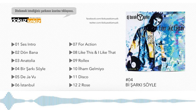 Burak Yeter - Bir Şarkı Söyle (Official Audio)