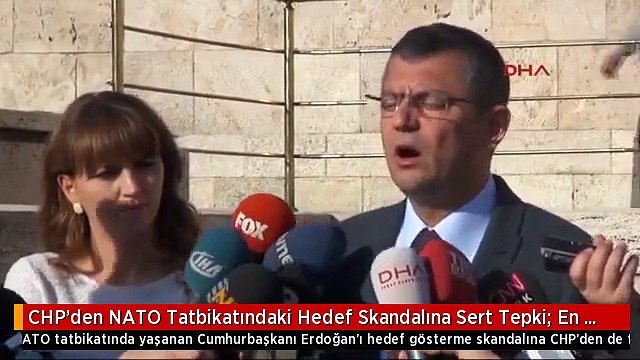 CHP'den NATO Tatbikatındaki Hedef Skandalına Sert Tepki: En Sert Tepki Verilmeli