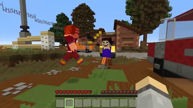 Hello Neighbor - LIVING WITH THE NEIGHBOR! (Hello Neighbor In Minecraft Roleplay)