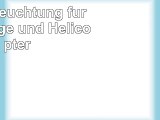 LED Beleuchtung für Flugzeuge und Helicopter