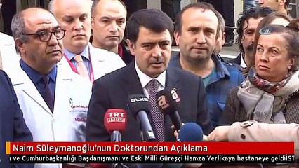 Naim Süleymanoğlu'nun Doktorundan Açıklama