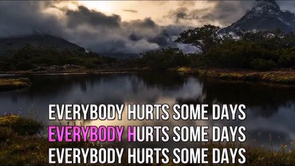 Avril Lavigne - Everybody hurts KARAOKE / INSTRUMENTAL
