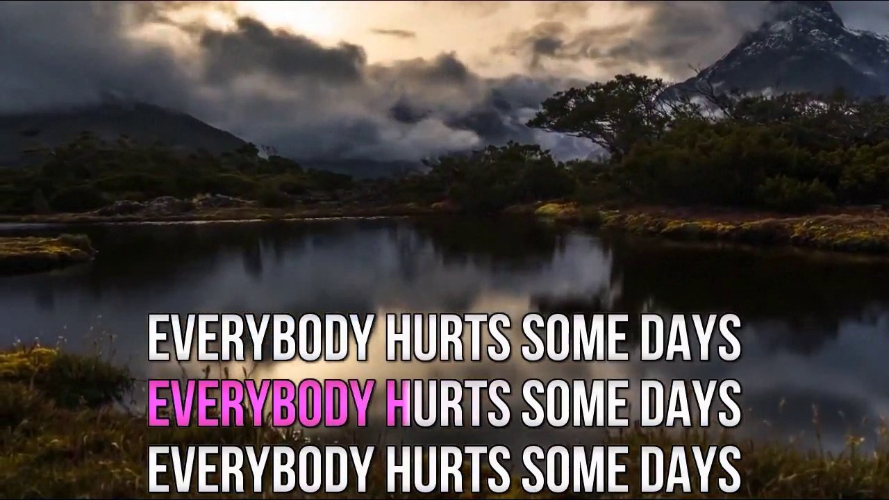 Avril Lavigne - Everybody hurts KARAOKE / INSTRUMENTAL