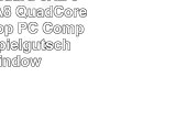 VIBOX Standard 3XL  38GHz AMD A8 QuadCore CPU Desktop PC Computer mit Spielgutschein
