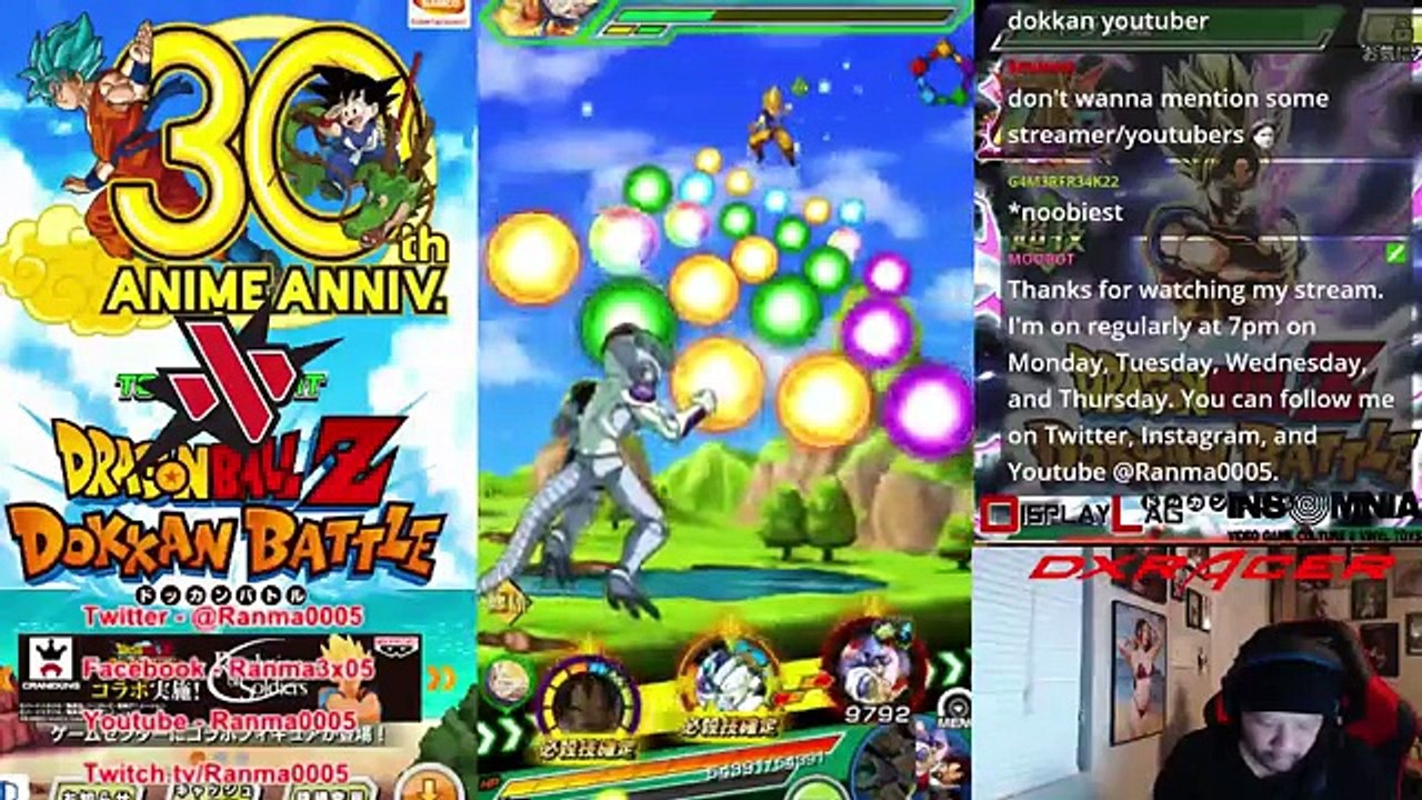 DBZ Dokkan Battle - Beating the LR Goku event