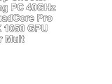 VIBOX Sharp Shooter 7XLW Gaming PC  40GHz AMD FX QuadCore Prozessor GTX 1050 GPU Super