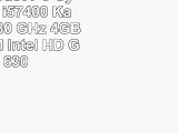 Office Aufrüst PC System Intel i57400 Kaby Lake 4x30 GHz 4GB DDR4 RAM Intel HD Grafik