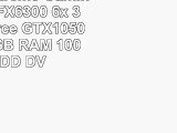 AGANDO Extreme Gaming PC  AMD FX6300 6x 35GHz  GeForce GTX1050 Ti 4GB  16GB RAM