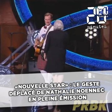 «Nouvelle Star»: Le geste déplacé de Nathalie Noennec (elle a touché les fesses d'un candidat)