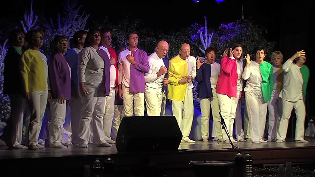 Les balladins ont chanté à l'occasion des voeux du maire à la population