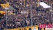 Dynamo Dresden fans, a club in the German division 3