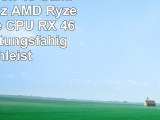 VIBOX Fusion 43 Gaming PC  37GHz AMD Ryzen QuadCore CPU RX 460 GPU leistungsfähig
