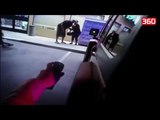 Pamje shokuese/ Policia ekzekuton burrin ne sy te gruas dhe femijeve (360video)
