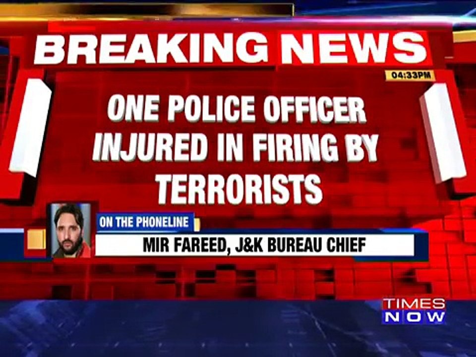 One Attacker Captured After Terrorists Target Police Party In Srinagar