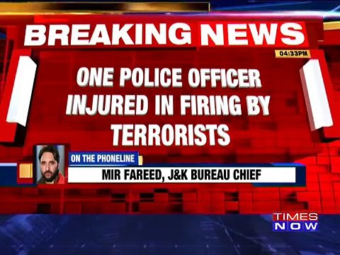 One Attacker Captured After Terrorists Target Police Party In Srinagar