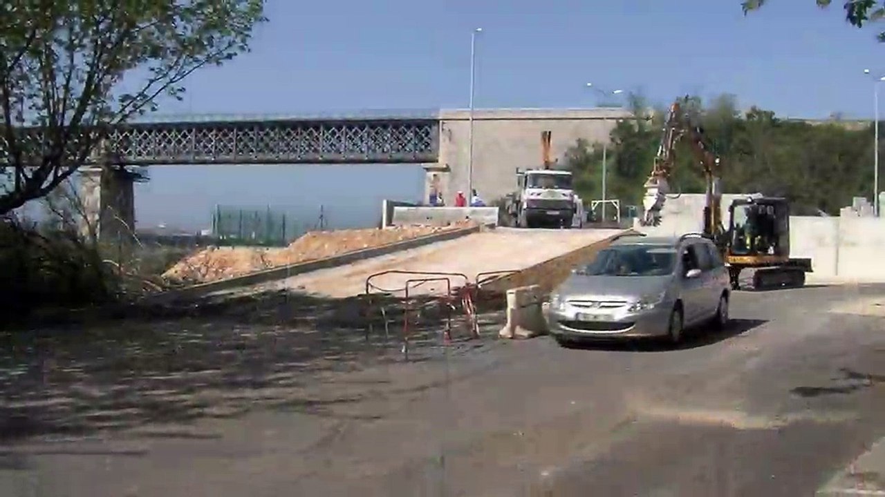A Martigues, les travaux de la déchèterie de Croix Sainte avancent (vidéo).