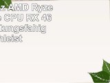 VIBOX Fusion 59 Gaming PC  37GHz AMD Ryzen QuadCore CPU RX 460 GPU leistungsfähig