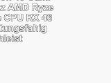 VIBOX Fusion 45 Gaming PC  37GHz AMD Ryzen QuadCore CPU RX 460 GPU leistungsfähig