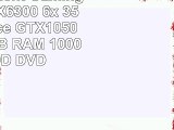 AGANDO Silent Gaming PC  AMD FX6300 6x 35GHz  GeForce GTX1050 Ti 4GB  16GB RAM