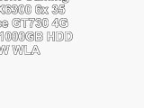 AGANDO Silent Gaming PC  AMD FX6300 6x 35GHz  GeForce GT730 4GB  4GB RAM  1000GB HDD