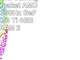 AGANDO Silent Gaming PCKomplettpaket  AMD FX6300 6x 35GHz  GeForce GTX1050 Ti 4GB