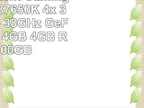 AGANDO Silent Gaming PC  AMD A87650K 4x 33GHz  Turbo 38GHz  GeForce GT730 4GB  4GB