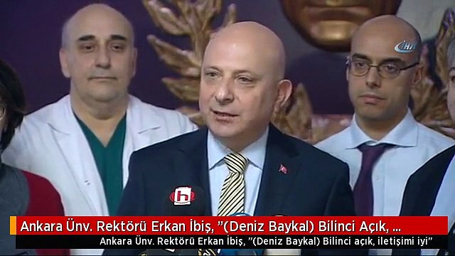Ankara Ünv. Rektörü Erkan İbiş, (Deniz Baykal) Bilinci Açık, İletişimi İyi