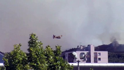 feu de martigues:  200 hectares  brulés (vidéo)