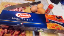 Recette des pâtes carbonara à l'italienne
