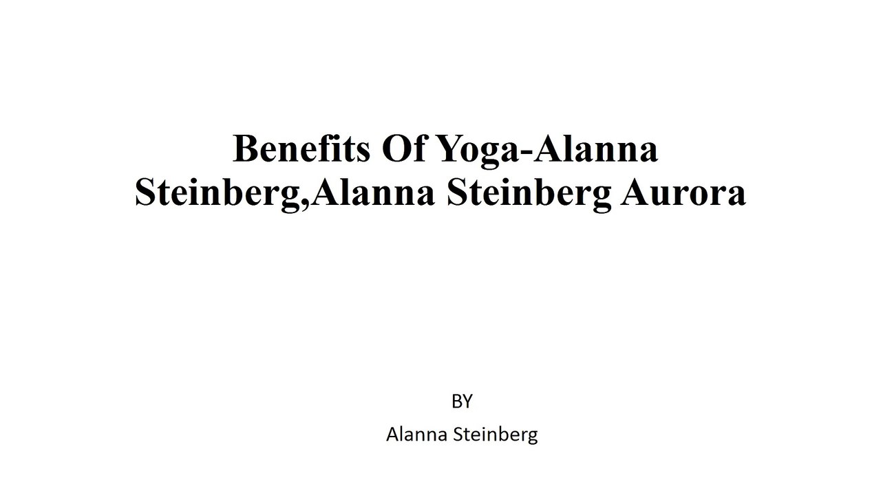 Alanna Steinberg motivates you to better yourself-Alanna Steinberg,Alanna Steinberg Aurora