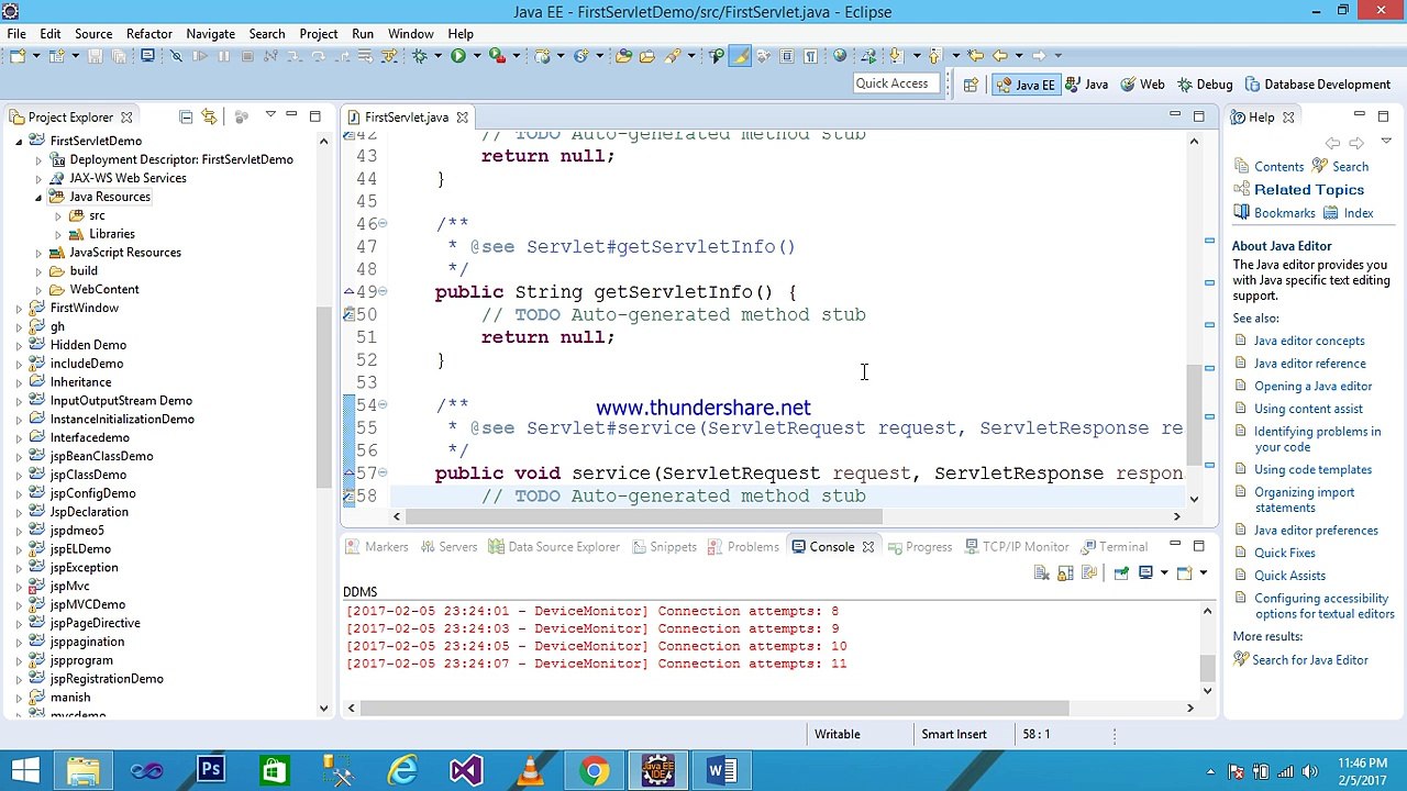 How To Create Simple HelloWorld in Servlet ,A Simple Servlet example using Tomcat and Eclipse.
