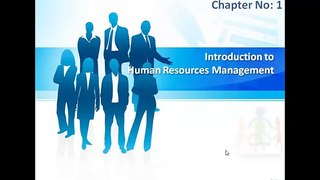 Human Resources - Chapter 1