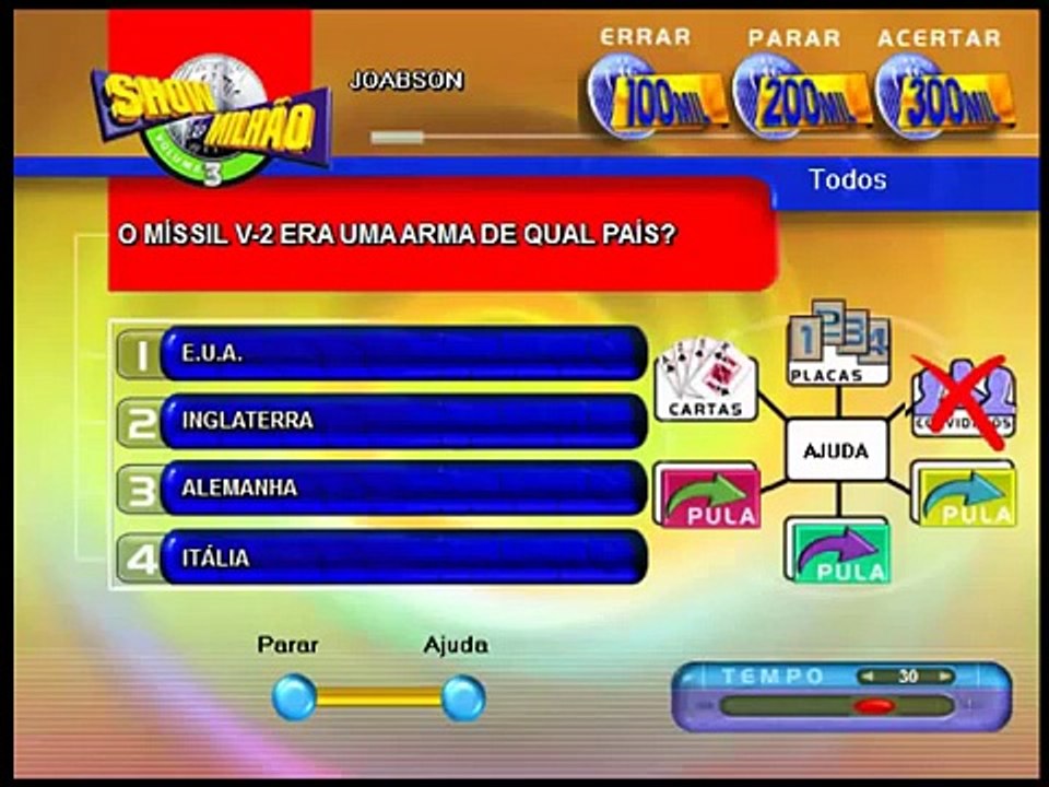 Jogos da Infância - SHOW DO MILHÃO Vol 3