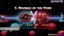 Angry Birds: Star Wars II: 5. Revenge of the Pork - Best Player Walkthrough (Birds Side)
