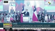 Candidatos presidenciales en Chile cierran sus campañas electorales