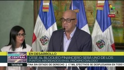 Rodríguez: La oposición está de acuerdo en dialogar con el gobierno