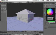 Making a simple house in Blender 2.71 (Beginner Tutorial)