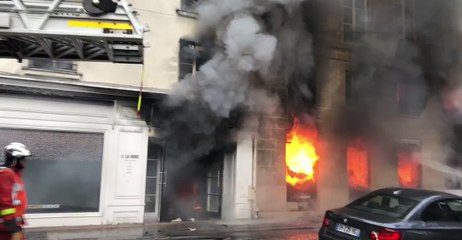 Fire Devastates Iconic Paris Bookstore
