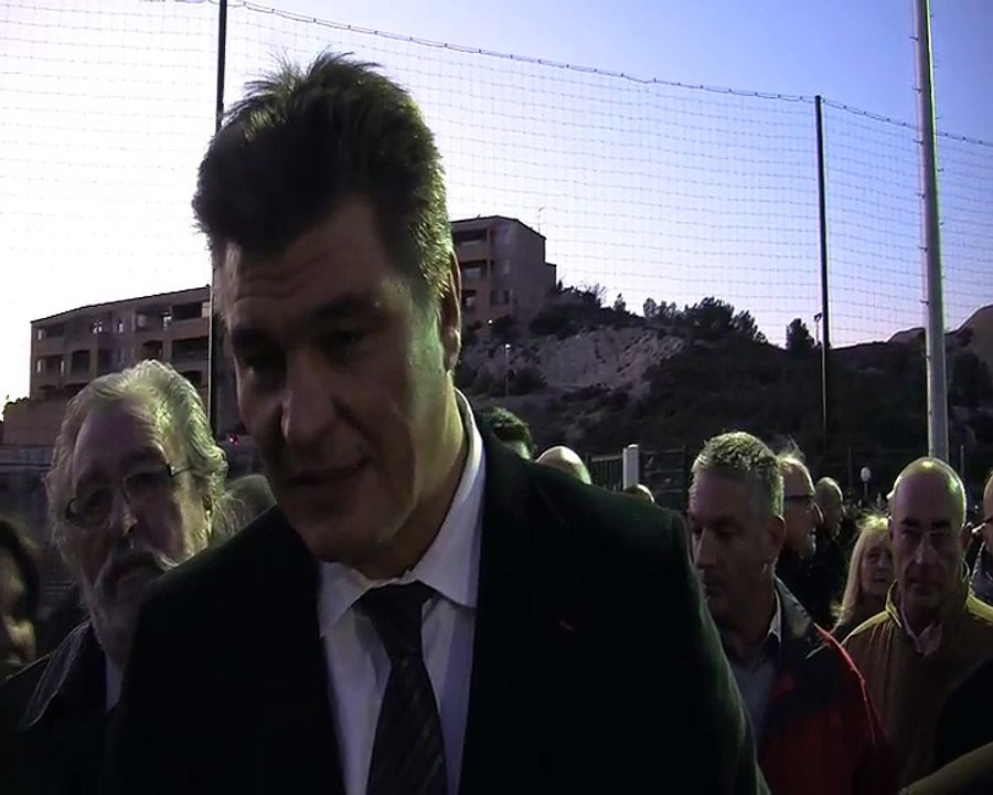 David Douillet, Ministre des Sports, en visite à Sausset-les-Pins