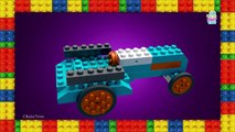 LEGO Construction Vehicles | Learn To Make LEGO Backhoe Loader, Farm Truck, Trailer & More