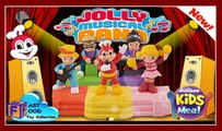 2017 Jollibee Jolly Musical Band - Jolly Kiddie Meal Toys (complete set) | fastfoodTOYcollection