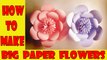 How to Make Big Flower paper | paper flower step by step |  paper flower making Tutorial videos | how to make paper flowers at home | paper craft 2017